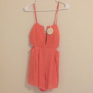 Coral Romper